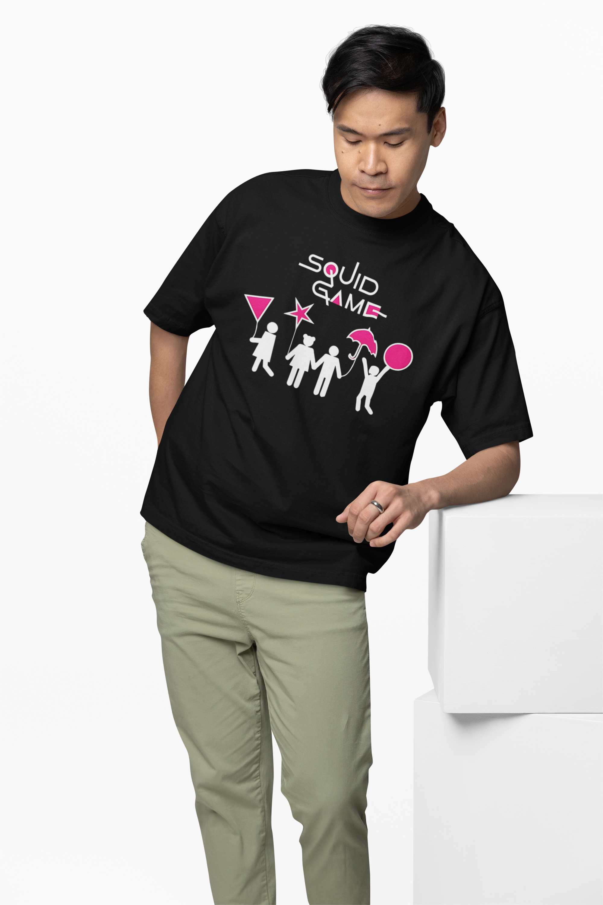 Squid Game Players Oversized T-Shirt