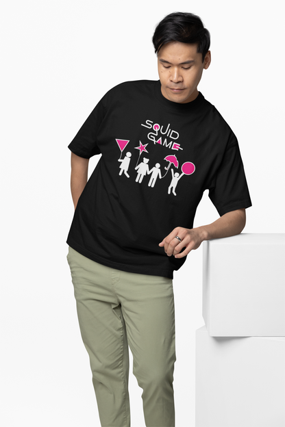 Squid Game Players Oversized T-Shirt Pop Culture Style Wear