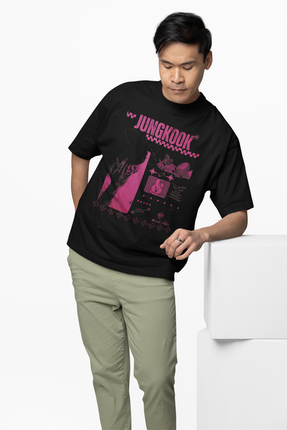 BTS Jungkook Oversized T-Shirt Stylish Comfort for Every ARMY