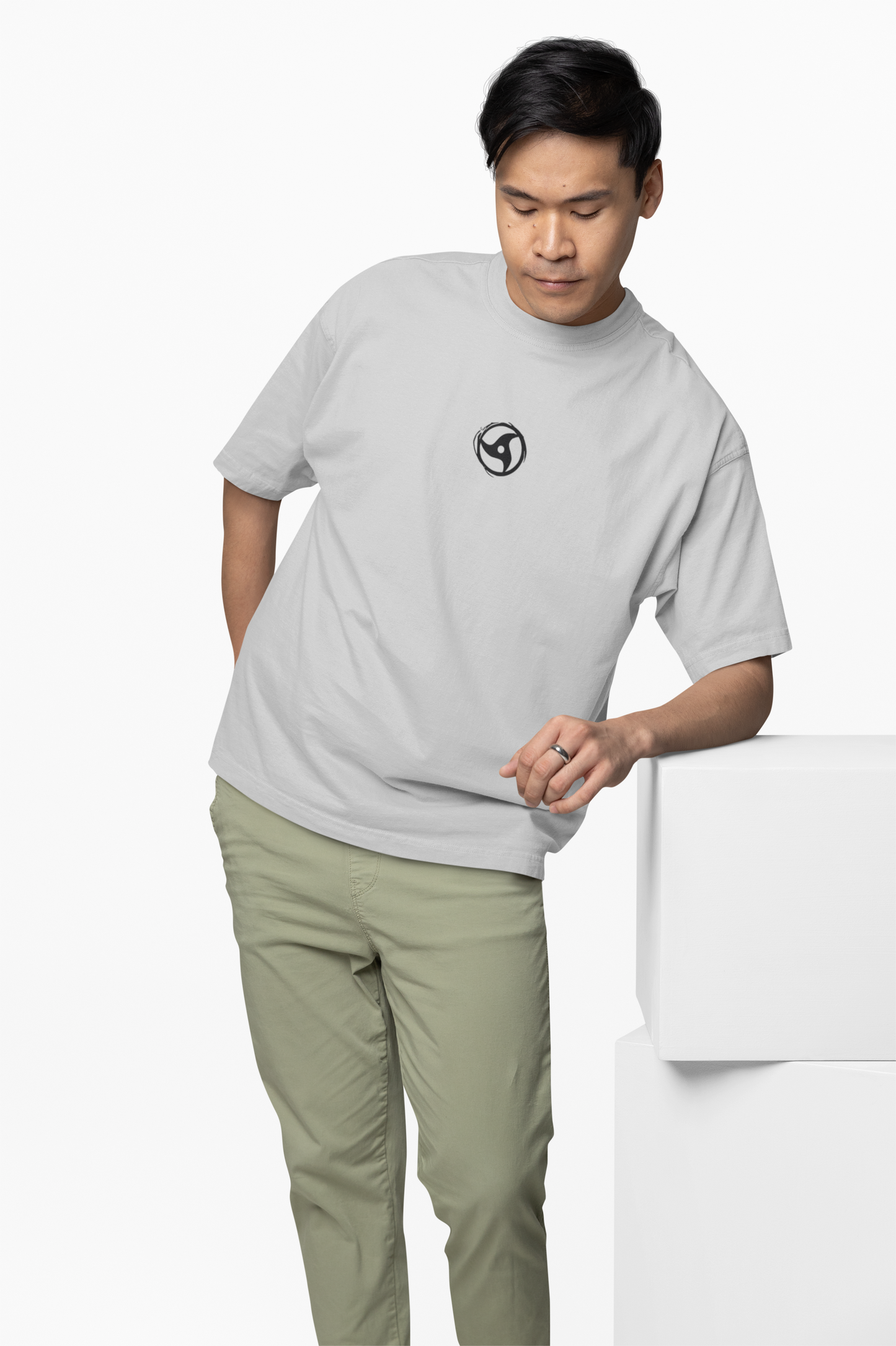 Sharingan Eyes Oversized T-Shirt Uchiha Power Anime Tee