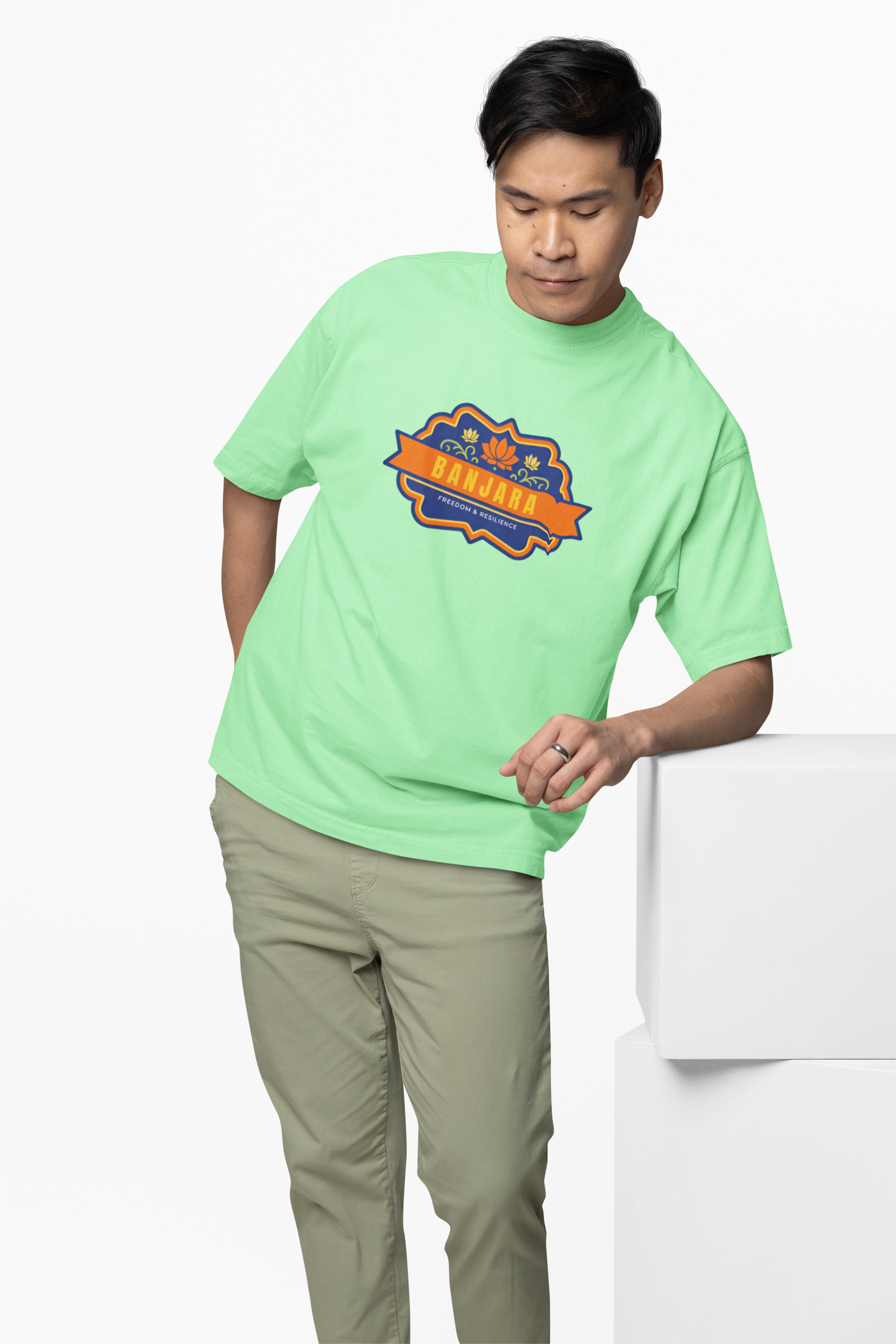 Badge of Banjara Oversized T-Shirt