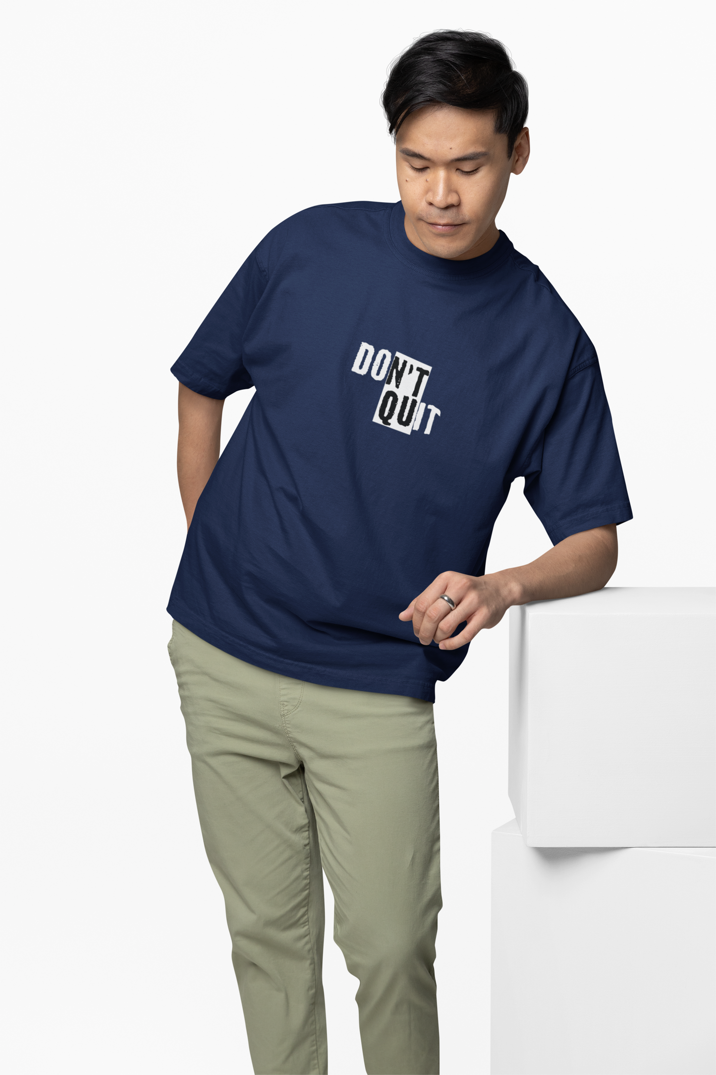 Don't Quit Gym T-Shirt Push Limits in Bold Motivational Style