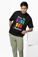 The Yoga Chakras Oversized T-Shirt