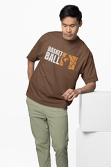 Basketball Grapahic Oversized T-Shirt