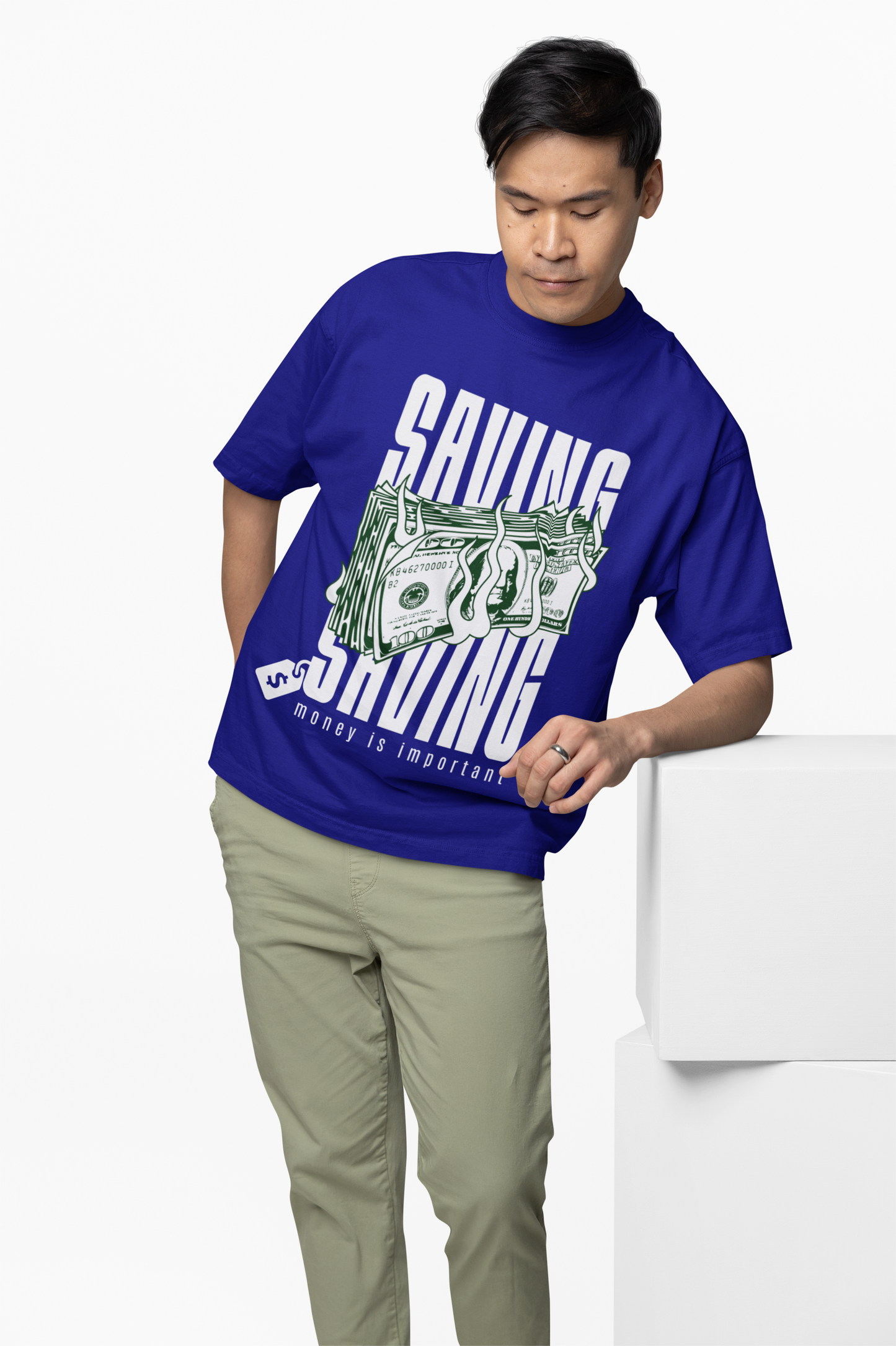Money Is Important Oversized T-Shirt – Bold & Comfortable