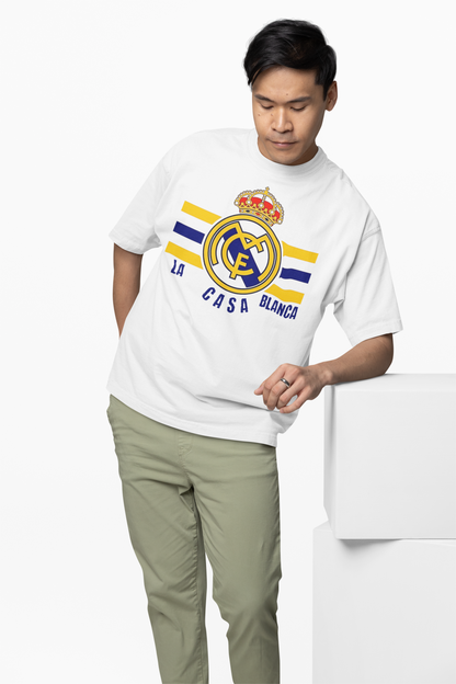 Madrid Home Pride Oversized T-Shirt – Football Fan Apparel