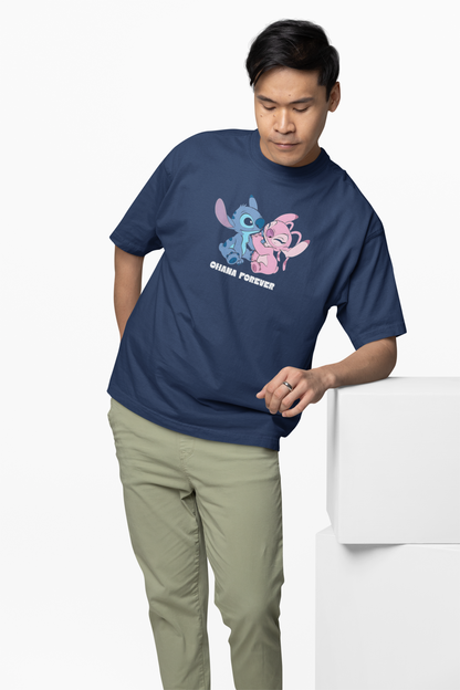 Ohana Forever Oversized T-Shirts – Family, Loyalty & Island Spirit