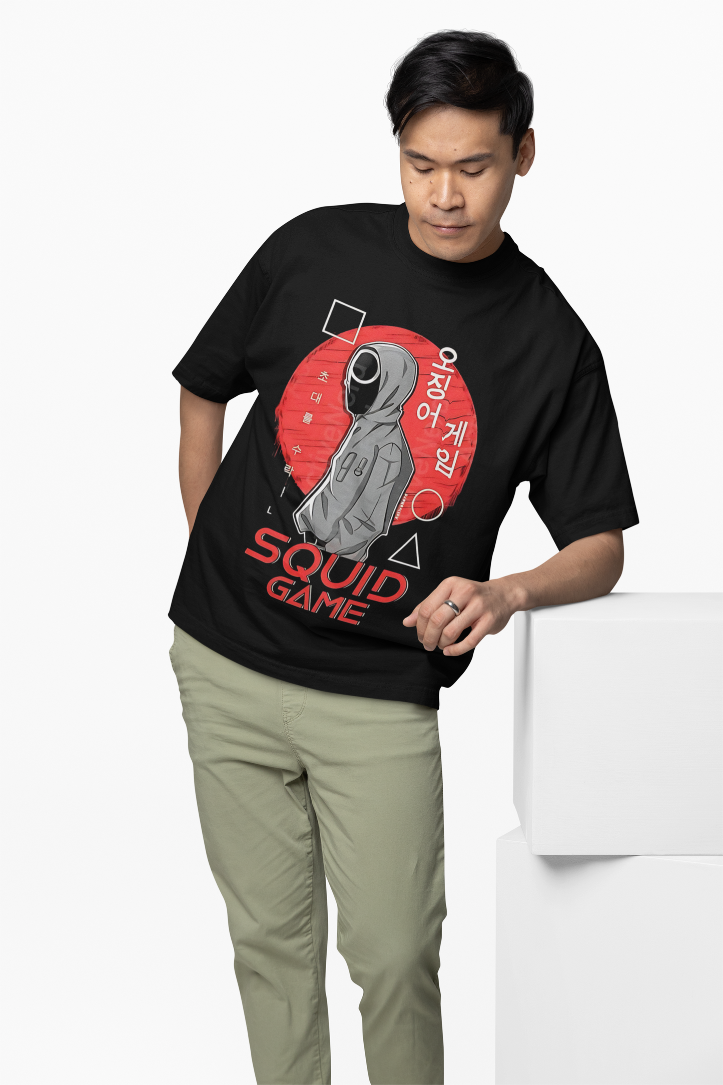 Squid Game Zone Oversized T-Shirt – Fearless Graphic Tees