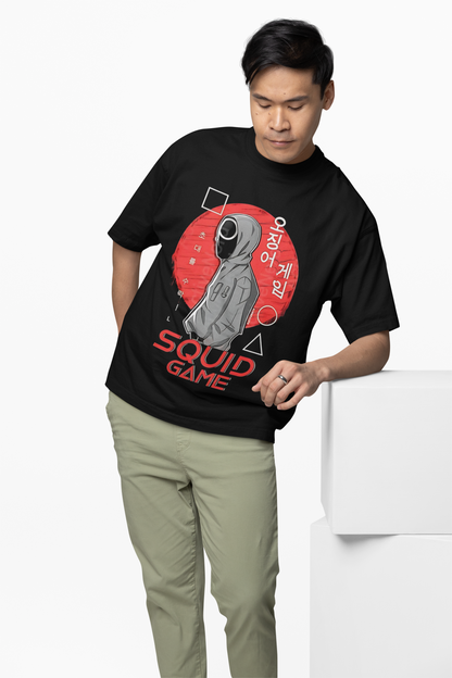 Squid Game Zone Oversized T-Shirt – Fearless Graphic Tees