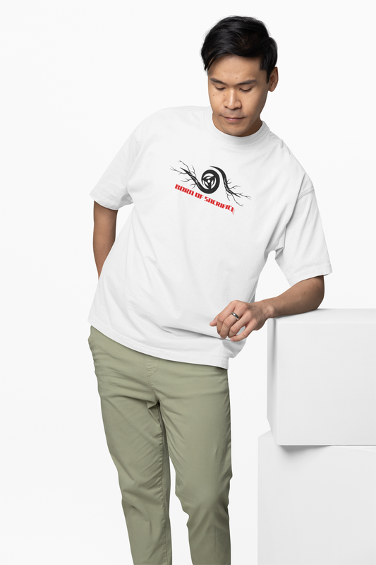 Born To Sacrifice Oversized T-Shirt Bold Streetwear Style