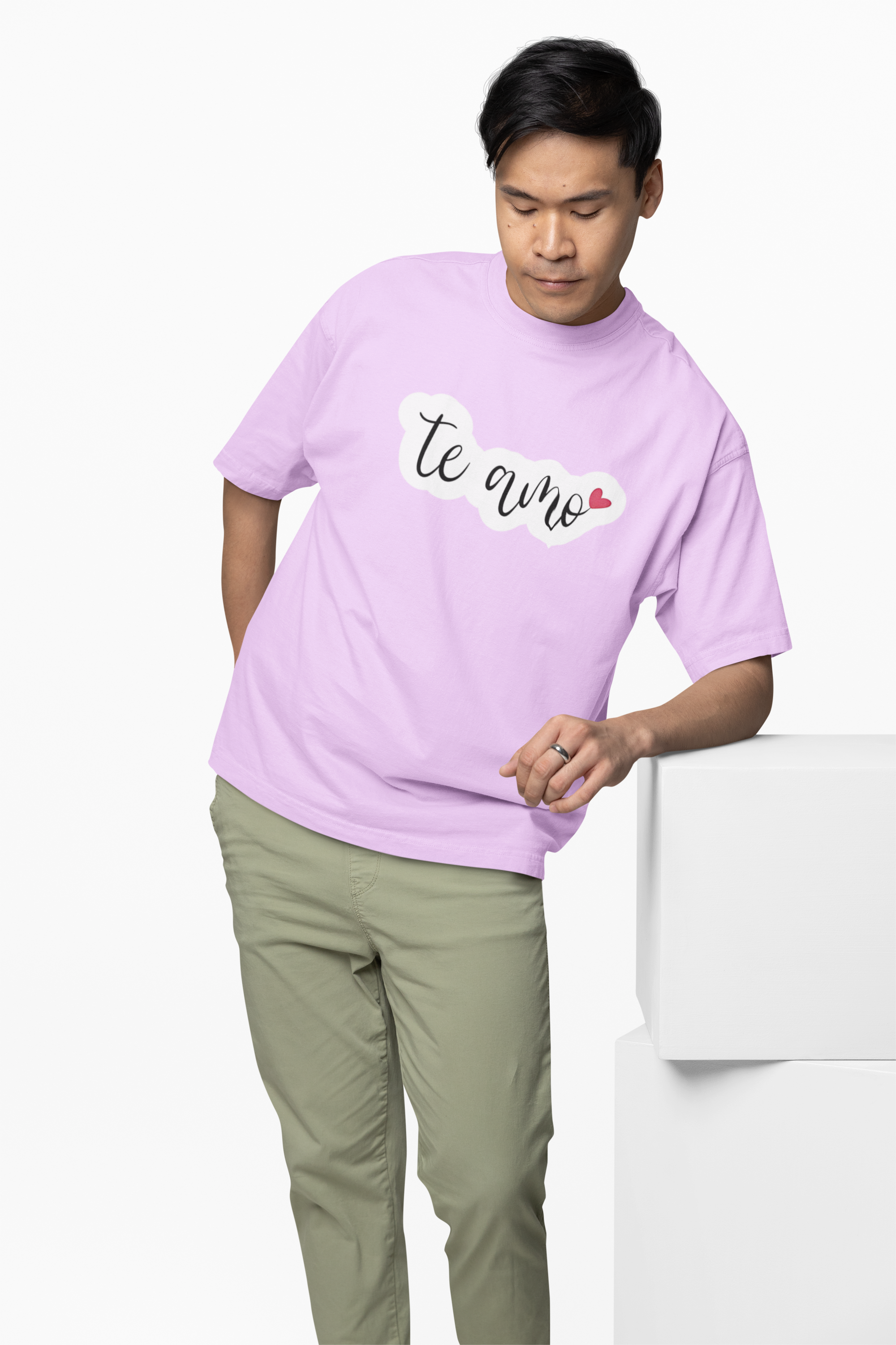 Boyfriend Te Aimo Oversized T-Shirt