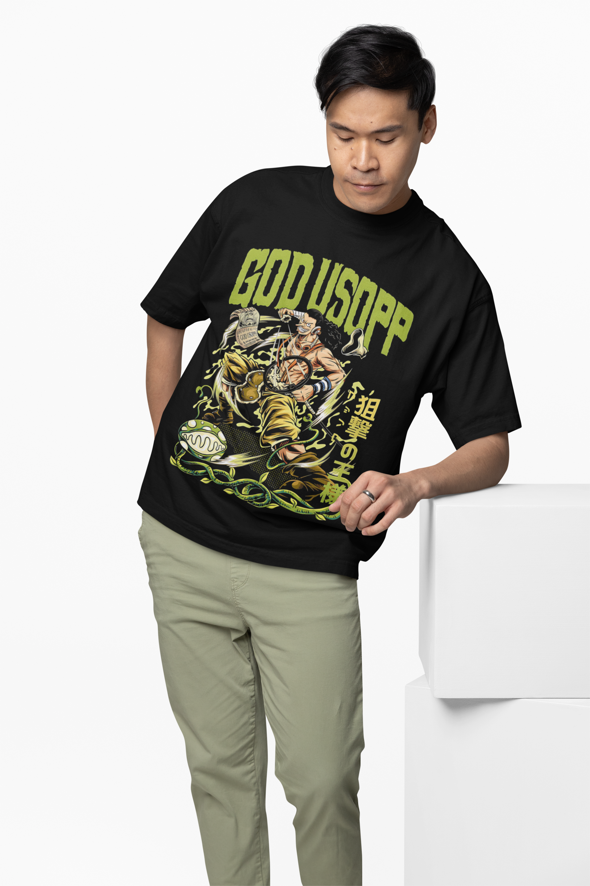 Luffy’s God Usopp Oversized T-Shirt