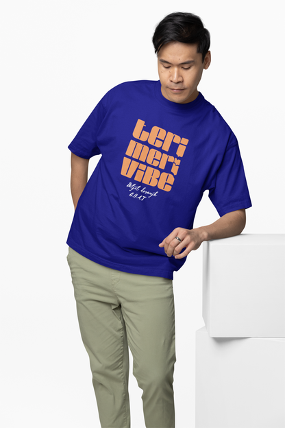 Teri Meri Vibe Oversized T-Shirt Desi Streetwear Style Tees