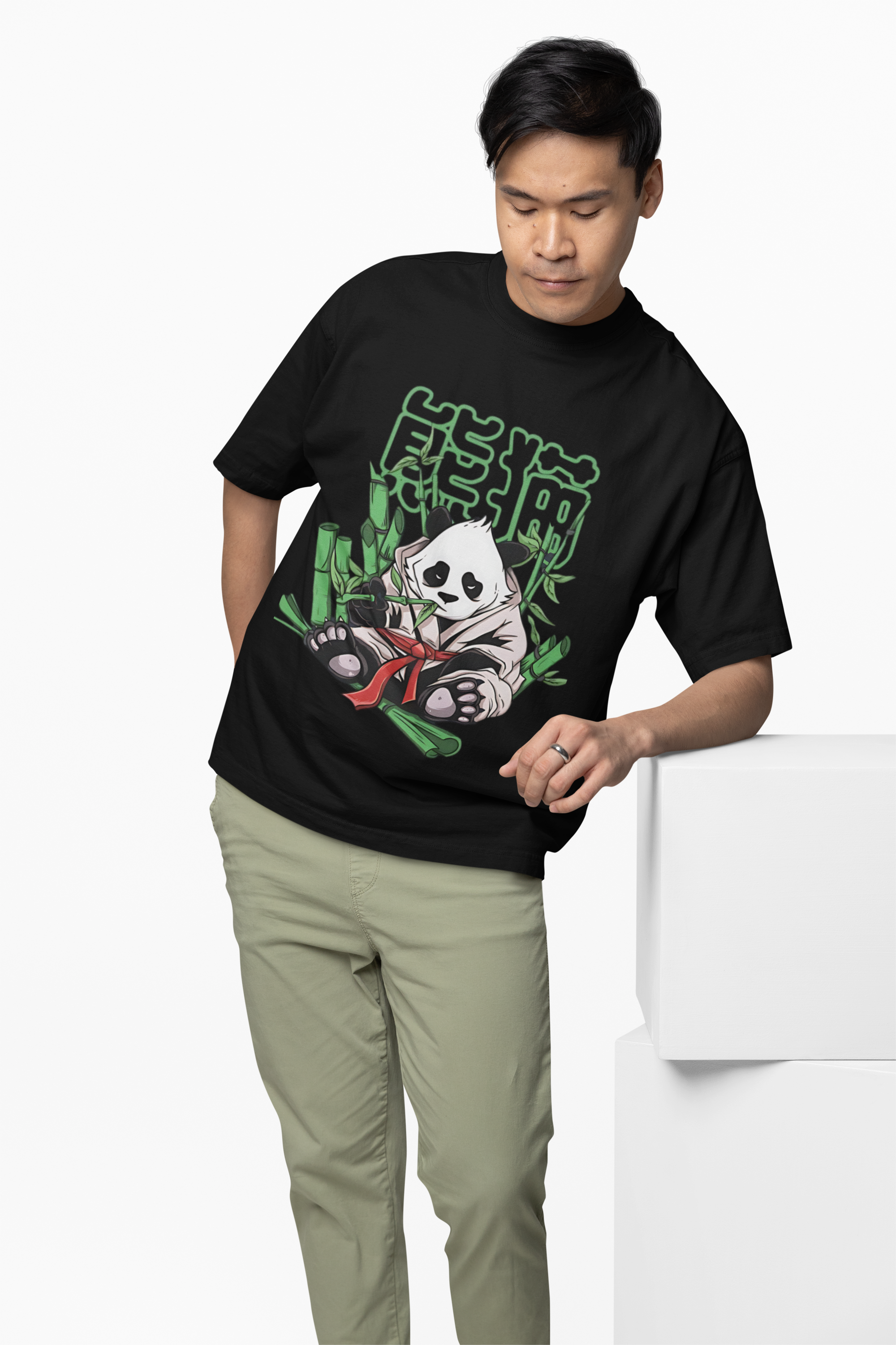Neko Panda Oversized T-Shirt