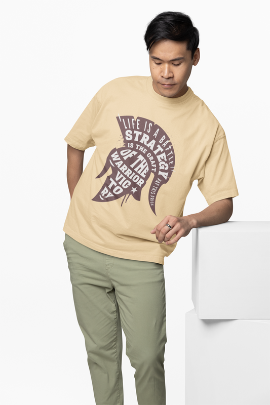 Battle Strategy Oversized T-Shirts Casual Oversized Outfit