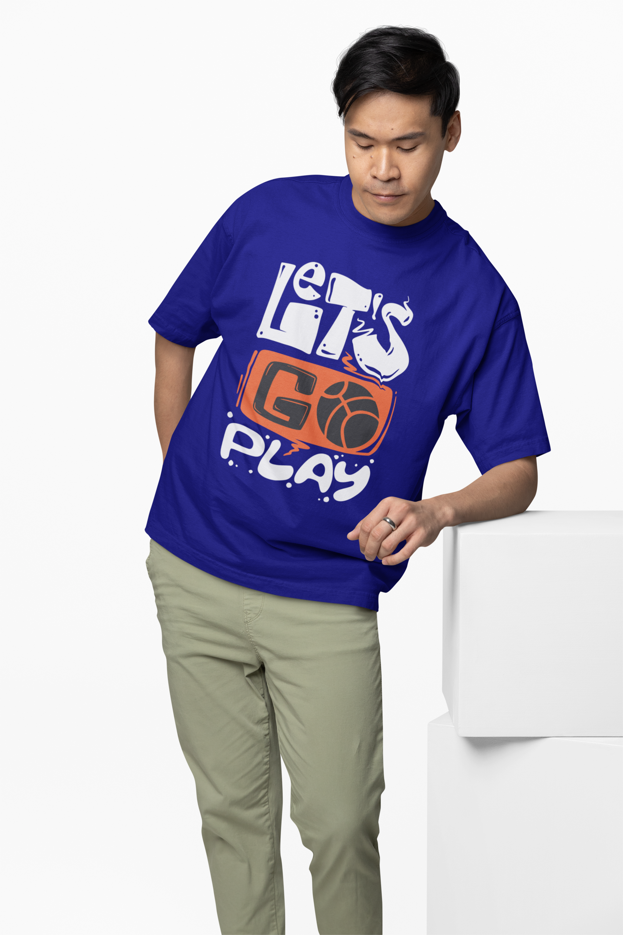 Let's Go Play Oversized T-Shirt