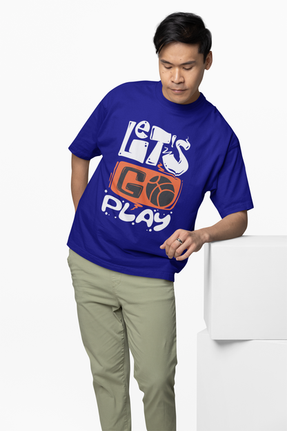 Let's Go Play Oversized T-Shirt