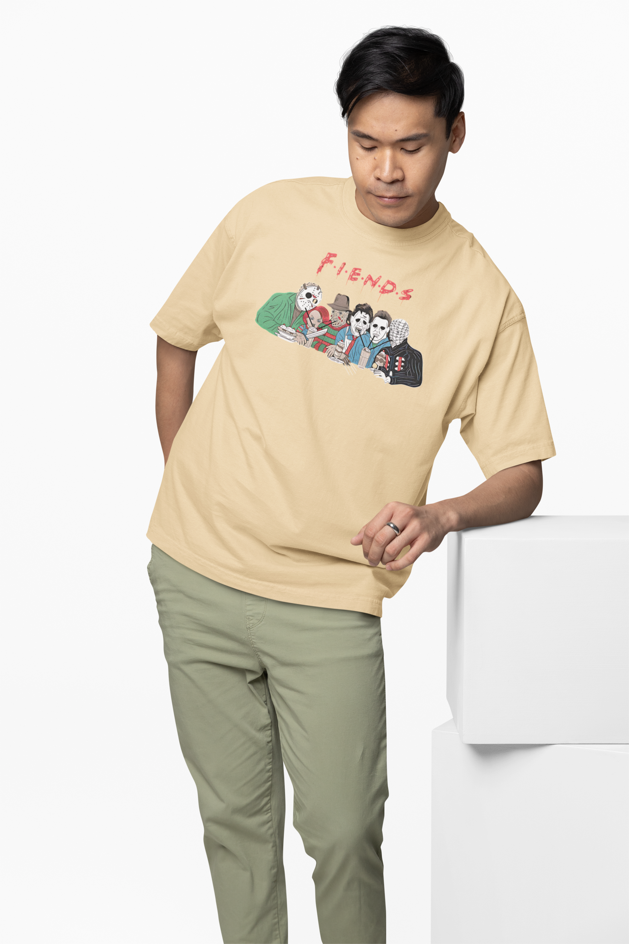 Ghost Friends Oversized T-Shirt