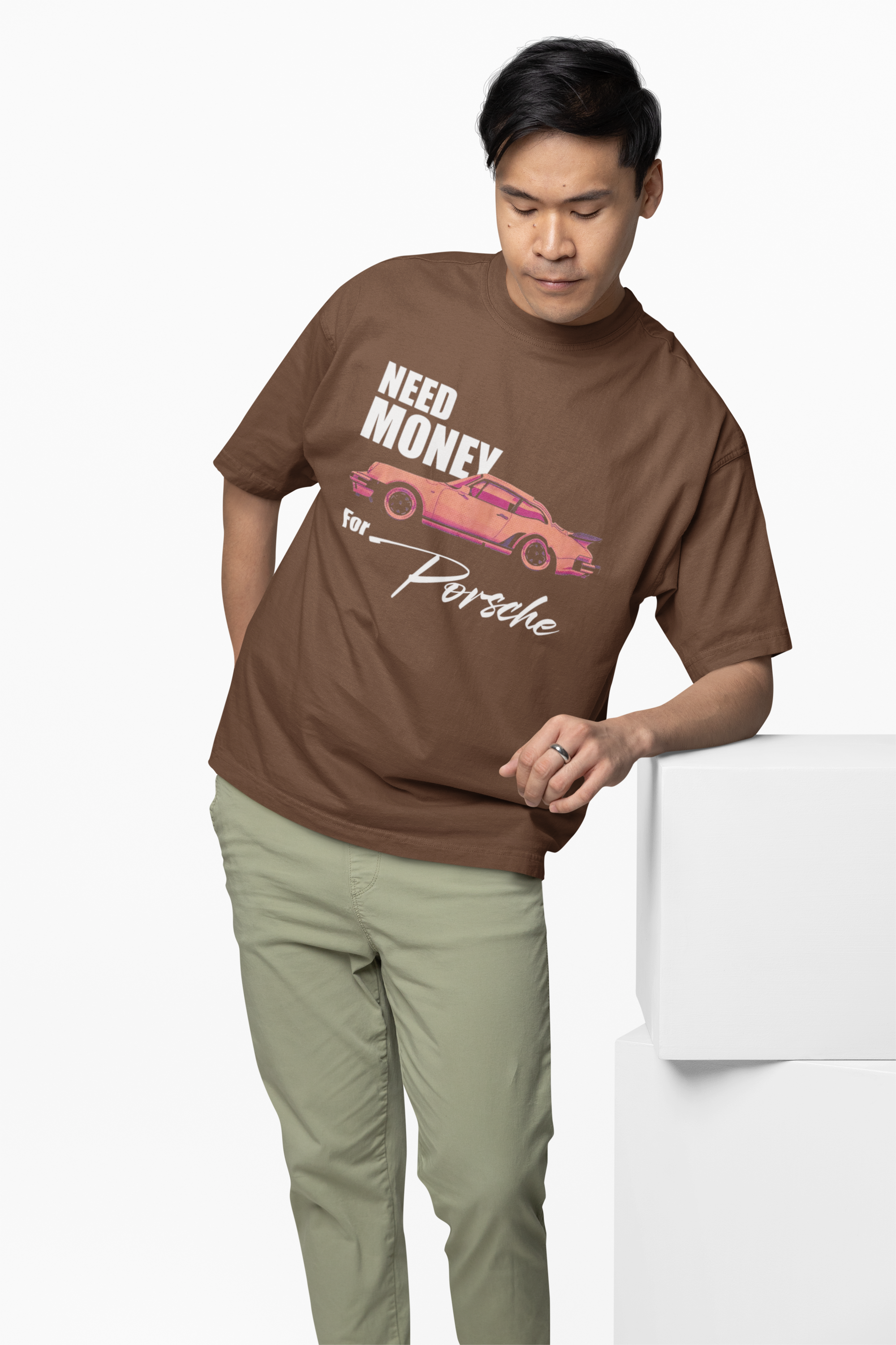 Need Money For Porsche Oversized T-Shirt