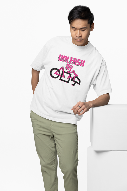 Unleash My Game Oversized T-Shirt for Bold Gaming Streetwears