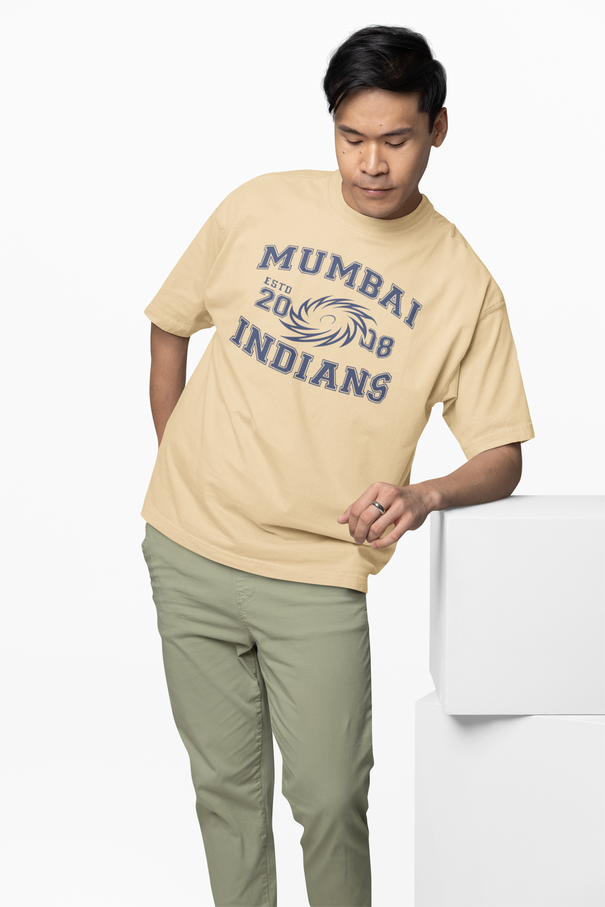 Team Mumbai Indians Oversized T-Shirts