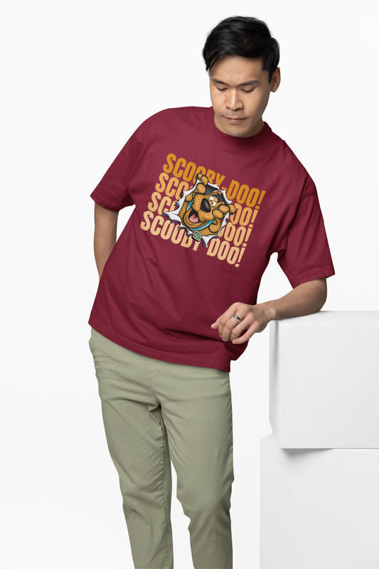 Scooby Doo Cartoon Oversized T-Shirt Trendy Cartoon Streetwear