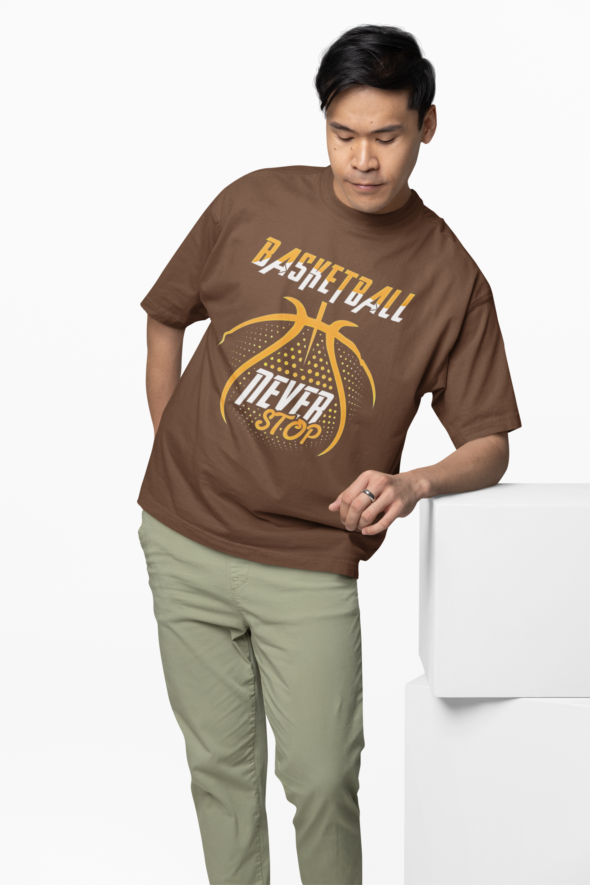 Never Stop Oversized T-Shirt