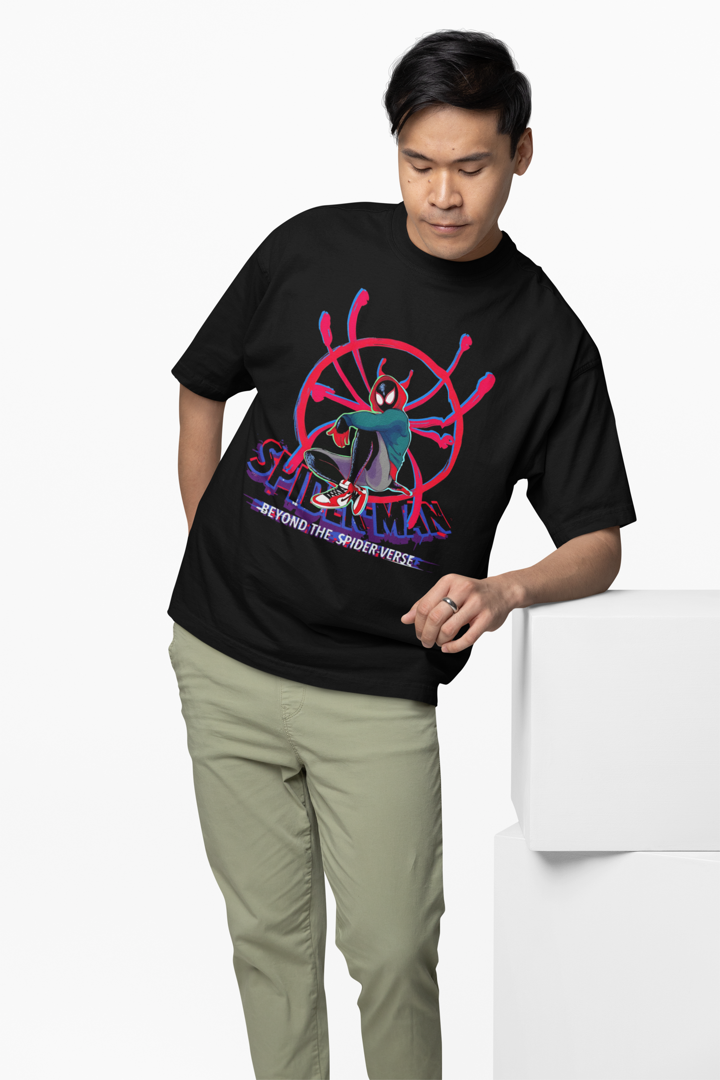 Beyond The Spider Verse Oversized T-Shirt Stylish Graphic Tee