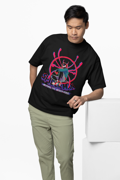 Beyond The Spider Verse Oversized T-Shirt Stylish Graphic Tee