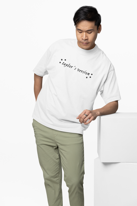 Taylor's Version Oversized T-Shirt for Fans Streetwear Tees