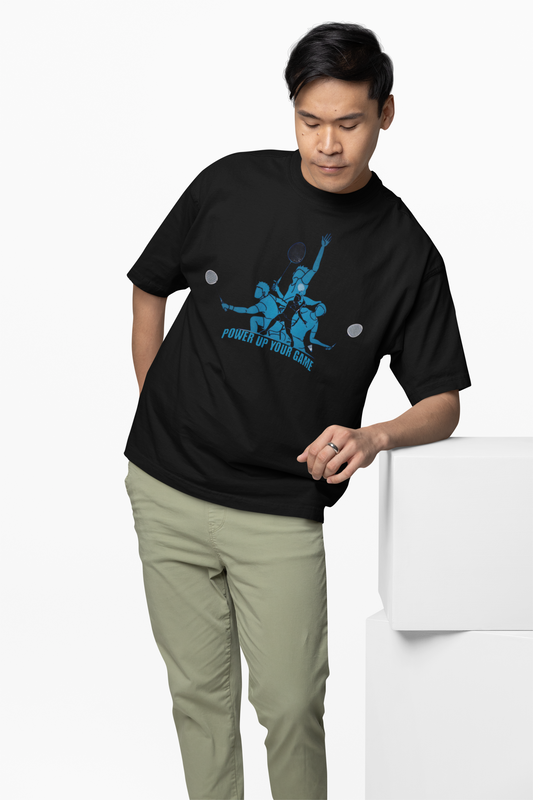 Power Up Your Game Oversized T-Shirt