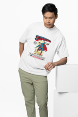 Superman Dark Mode Oversized T-Shirt