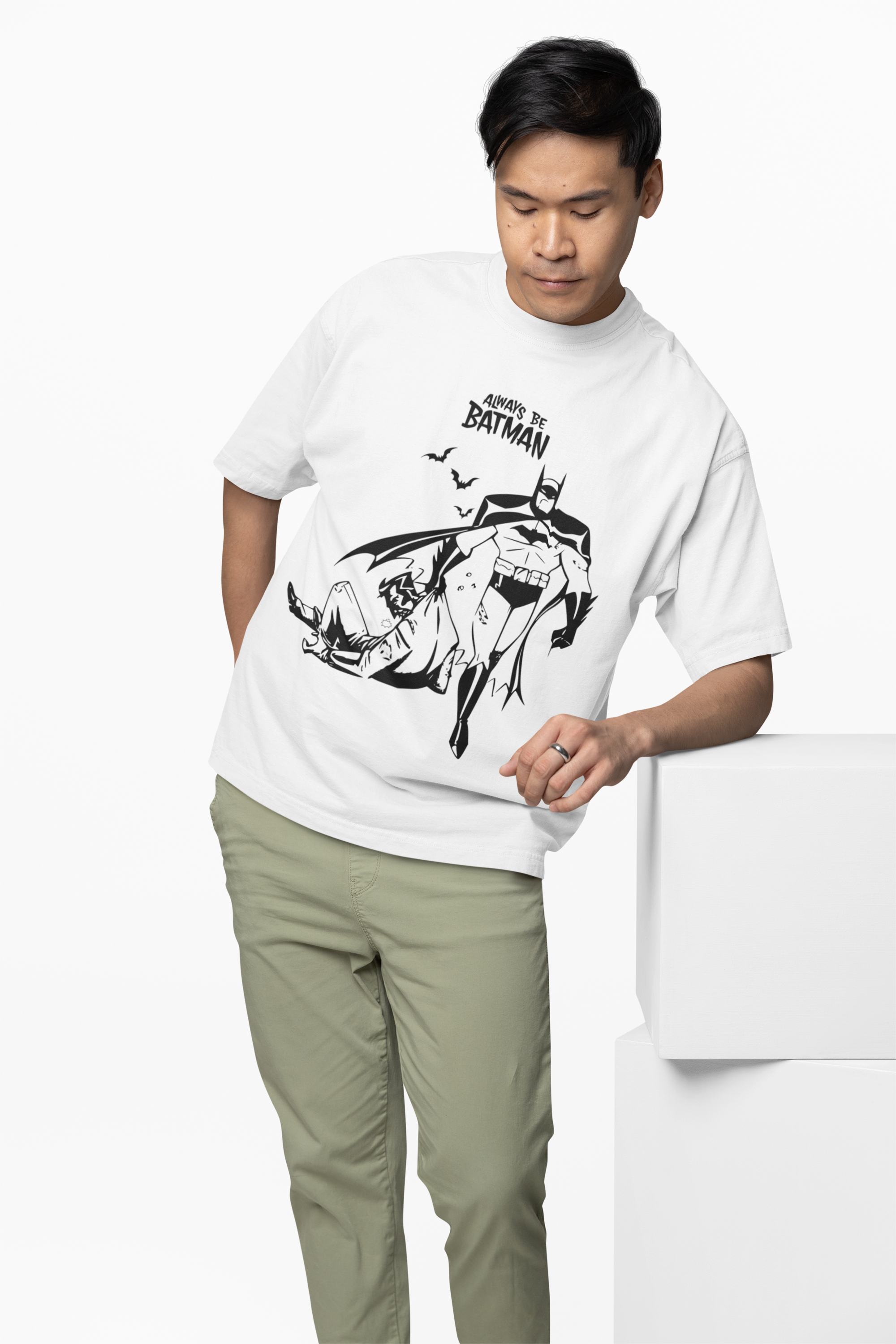 Always Be Batman Oversized T-Shirt