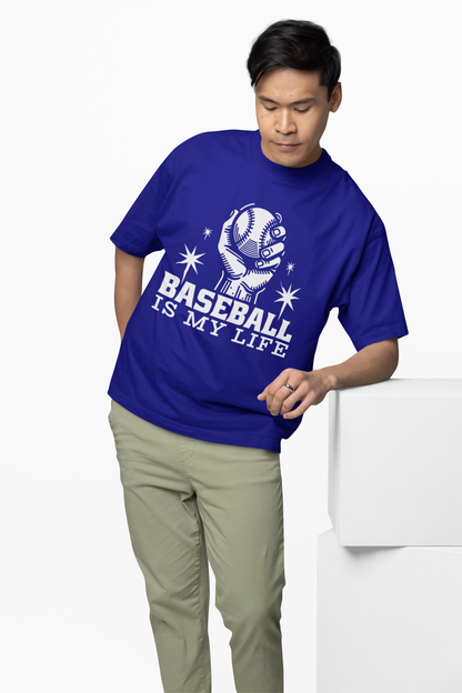Baseball Is My Life Oversized T-Shirt