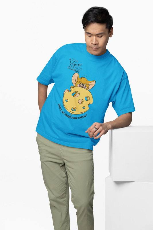More Cheese Oversized T-Shirt – Fun & Comfy Streetwear