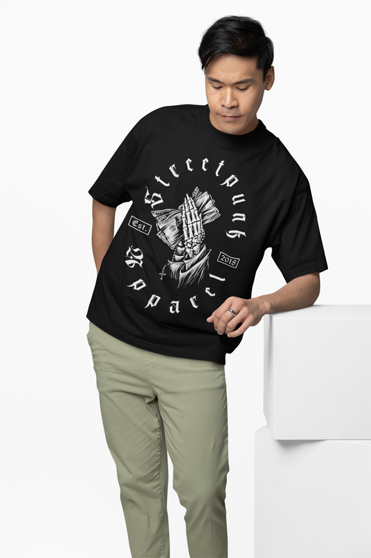 Street Punk Oversized T-Shirt for Bold Urban Streetwear Fit