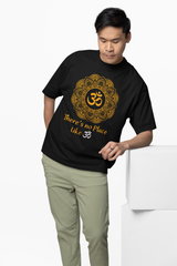 Om Harmony Oversized Yoga T-Shirt