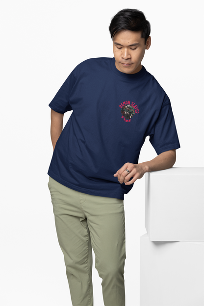 Hashira’s Wrath Oversized T-Shirt Unleash Demon Slayer Power