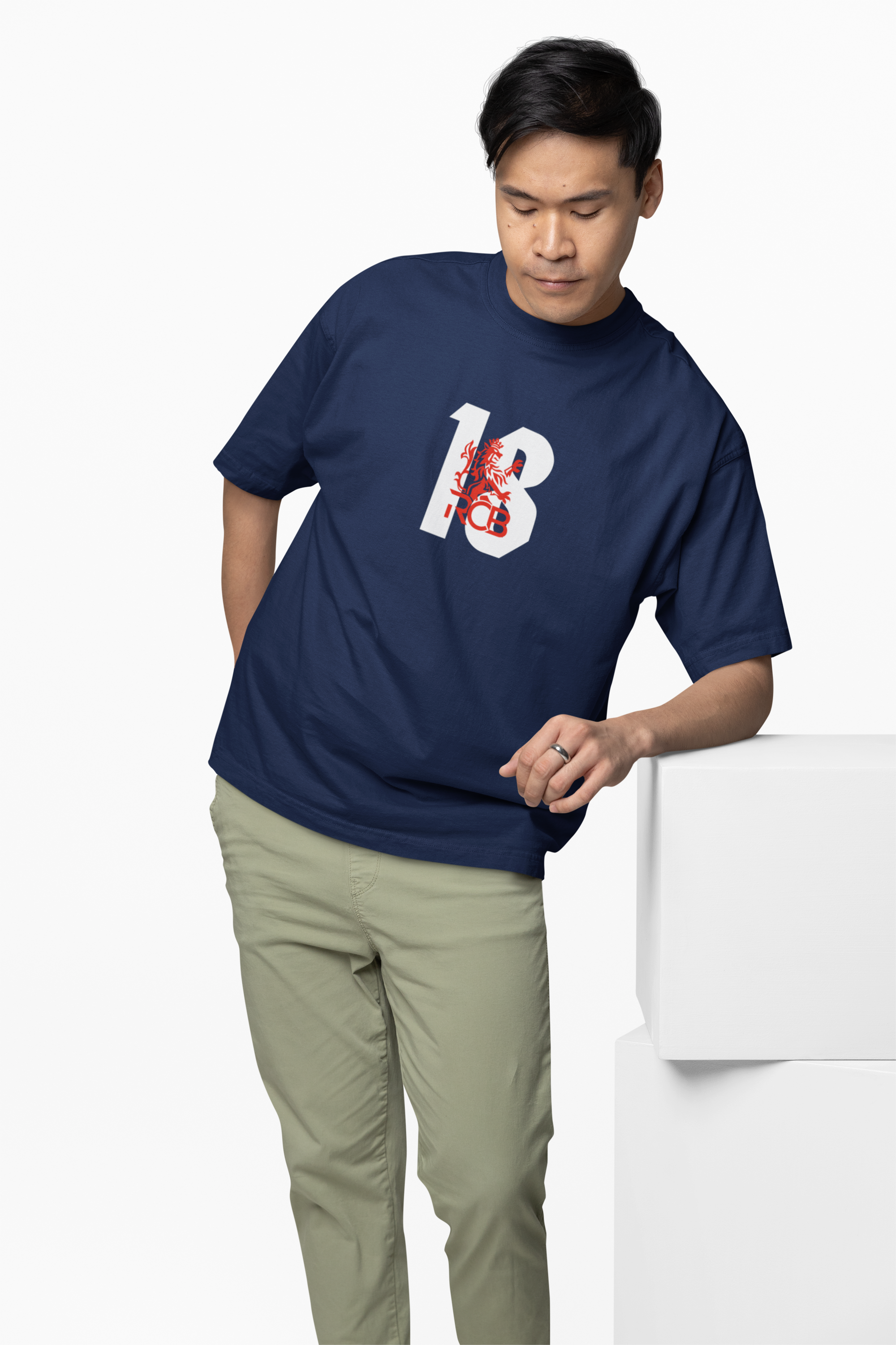 18 RCB Oversized T-Shirt