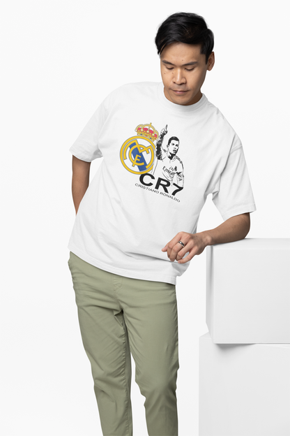 CR 07 Oversized T-Shirt Bold Graphic Streetwear Style