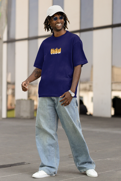 Stay Wild Unisex White Oversized T-Shirt