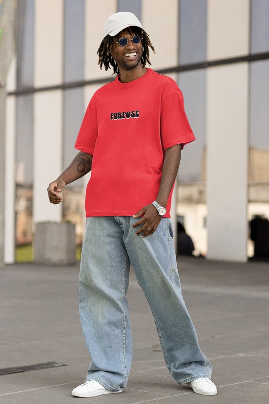 Purpose oversized t-shirt
