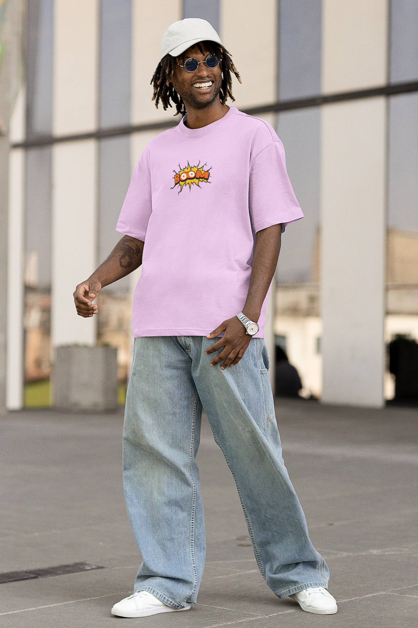 Bada boom oversized t-shirt