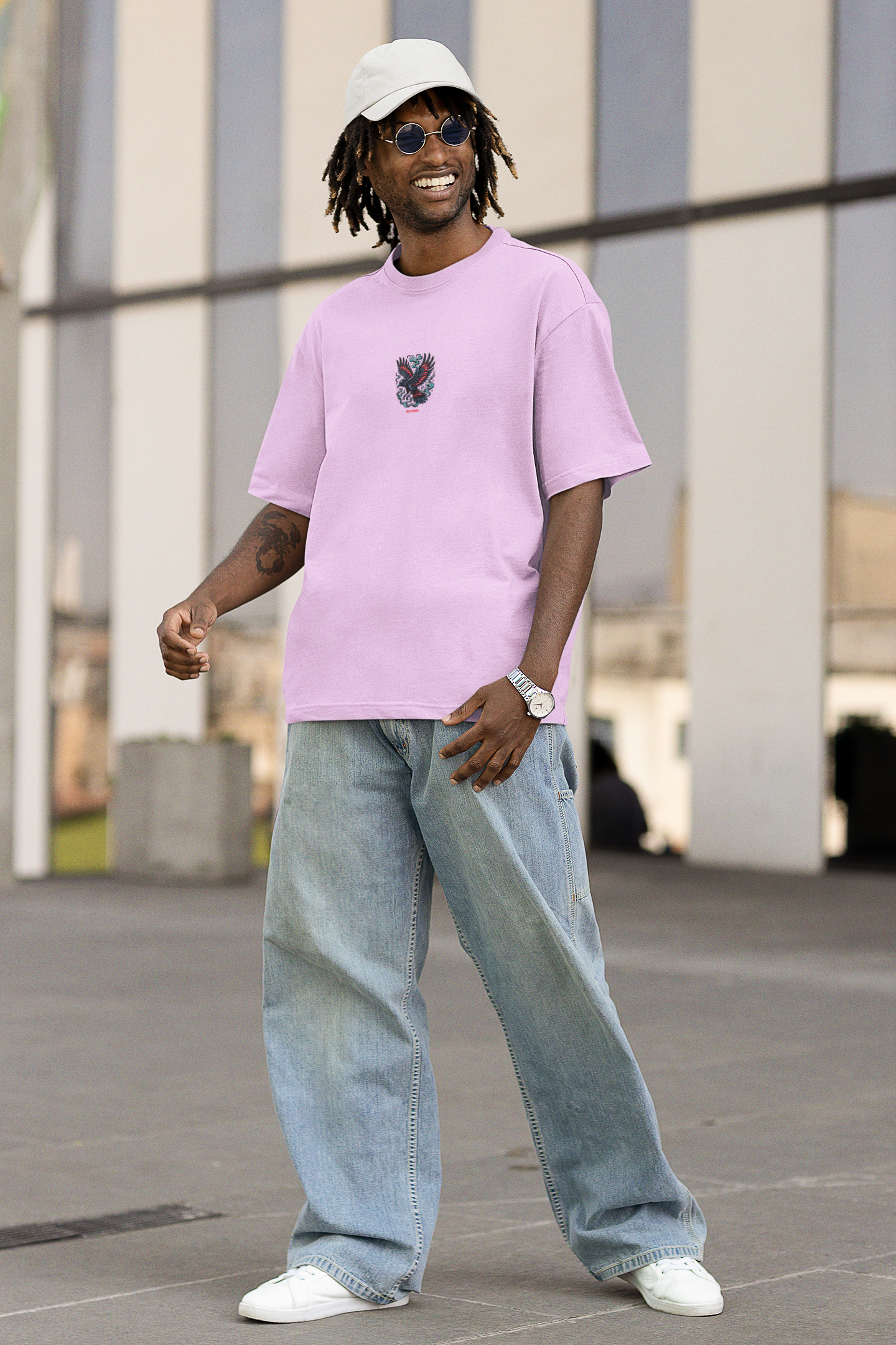 Angry Raven Oversized T-Shirt