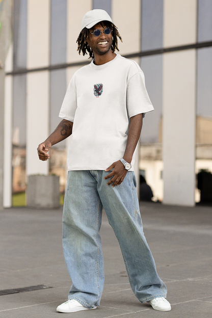 Angry raven oversized t-shirt