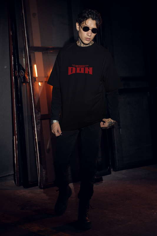 Don Half Sleeve Oversized T-Shirt for Men Comfortable & Stylish