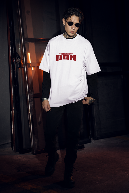 Don Half Sleeve Oversized T-Shirt for Men Perfect for Comfort