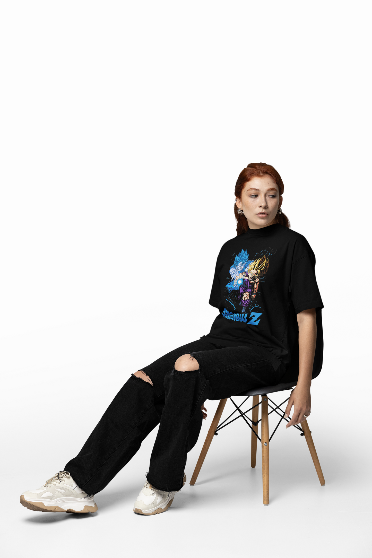 Dragon Ball 2 Oversized T-Shirt Anime Graphic Tee for True Fans