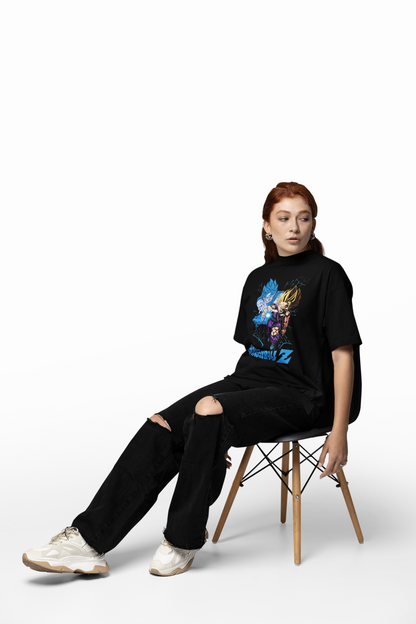 Dragon Ball 2 Oversized T-Shirt Anime Graphic Tee for True Fans