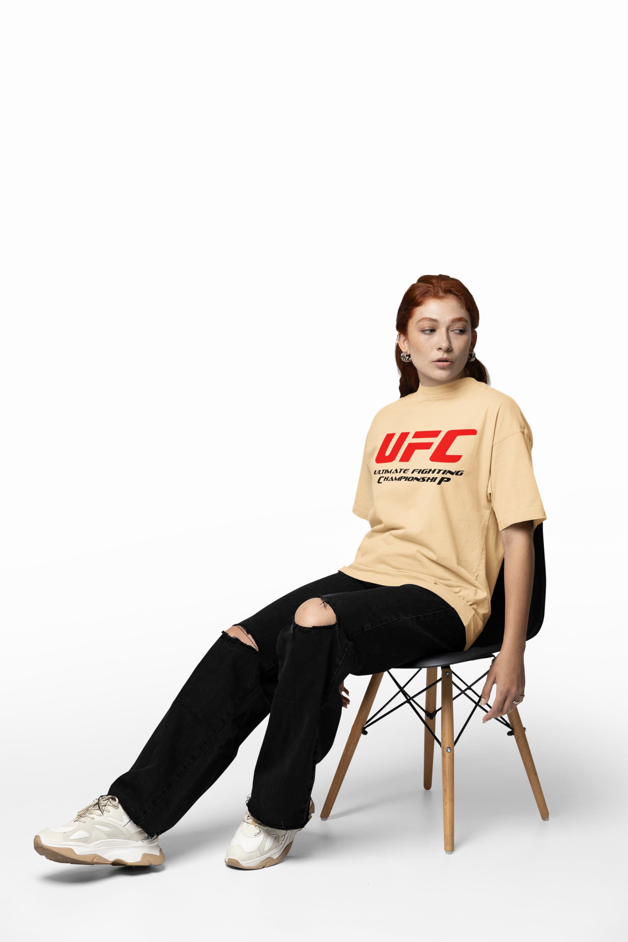 UFC Word Oversized T-Shirt